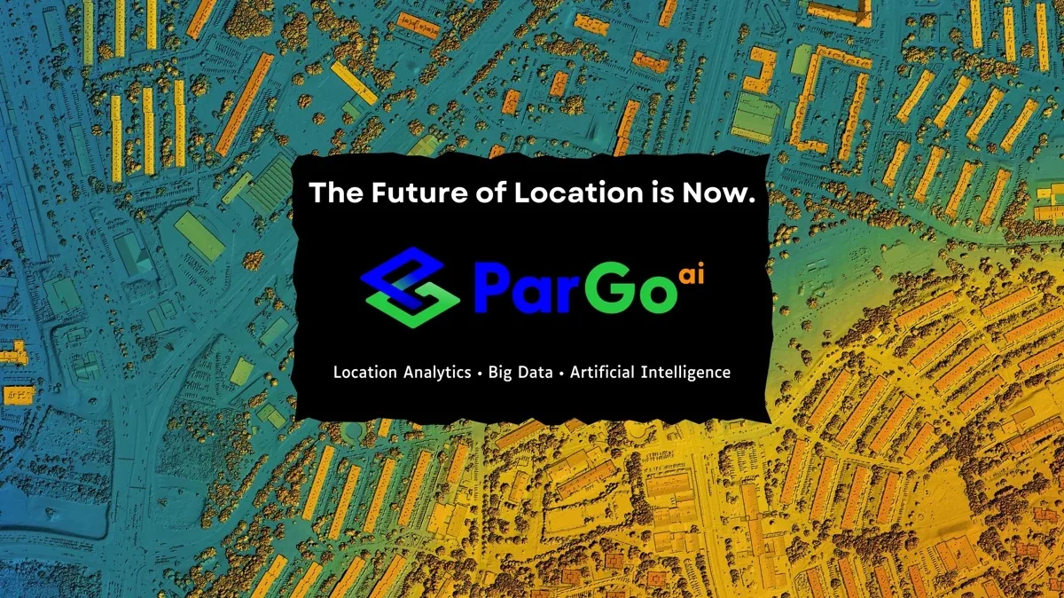 ParGo — The Future of Location is Now. Location Analytics · Big Data · Artificial Intelligence